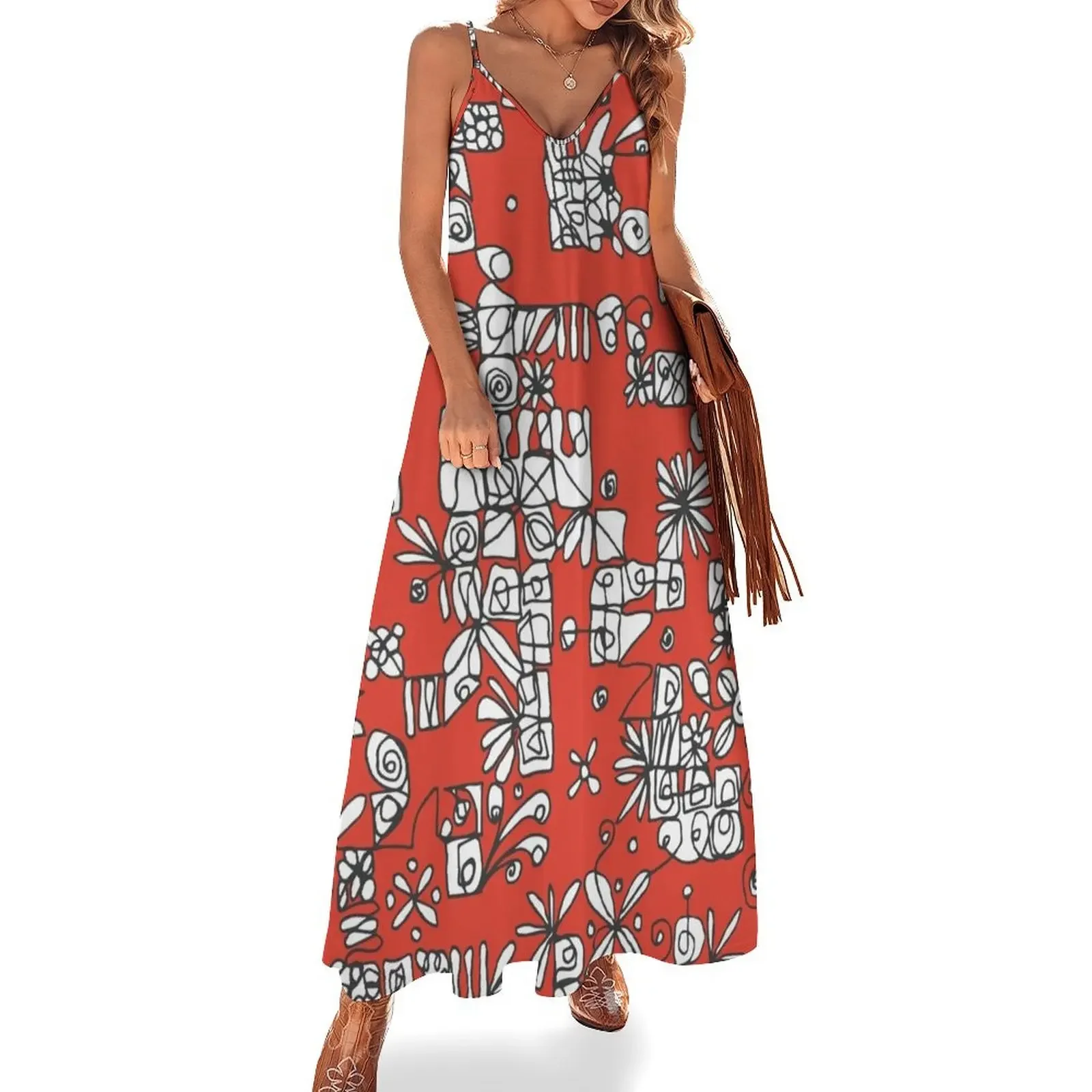 

Be square. Be bright. Sleeveless Dress women's luxury party dress summer woman dress 2025 Womens dresses