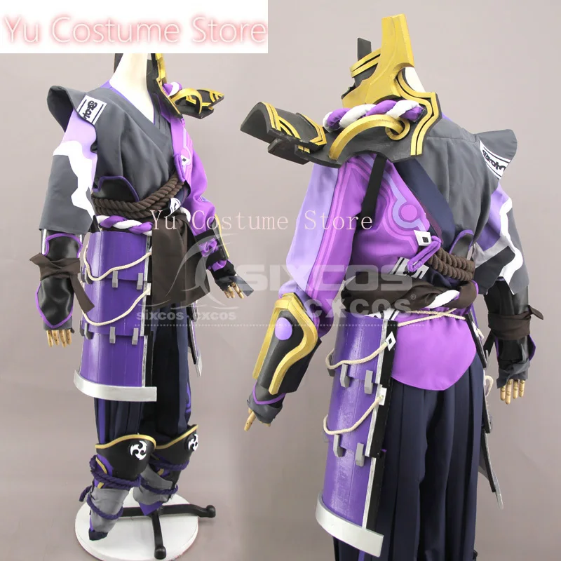 Genshin-armadura de impacto Kairgi Fiery Might, disfraz personalizado de Cosplay, uniforme de fiesta de Anime, ropa de rol para juego de Halloween