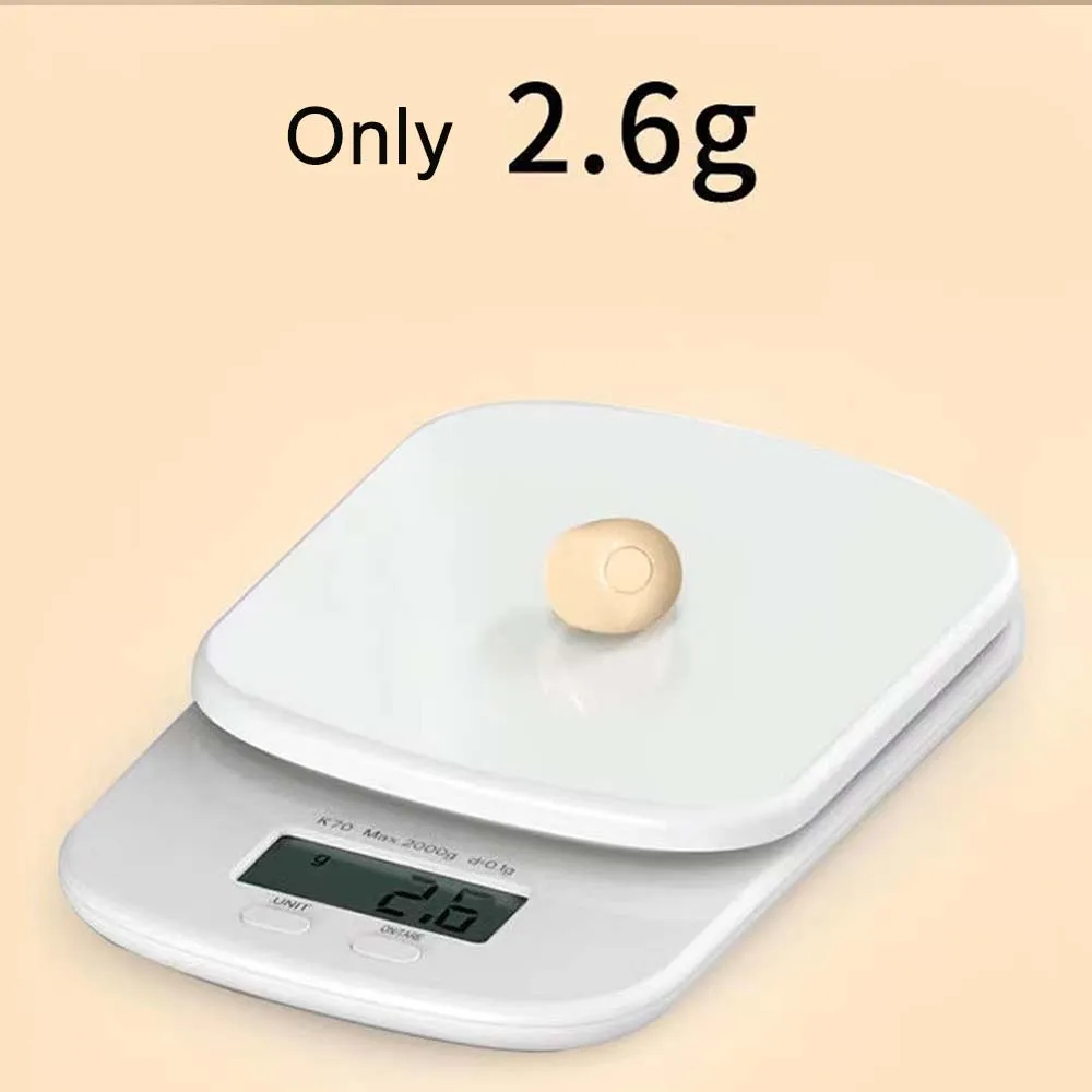 Mini Auriculares Bluetooth Onzichtbare oortelefoon Slaapheadset Draadloze slaapoordopjes Ruisonderdrukking met microfoon Oplaaddoos