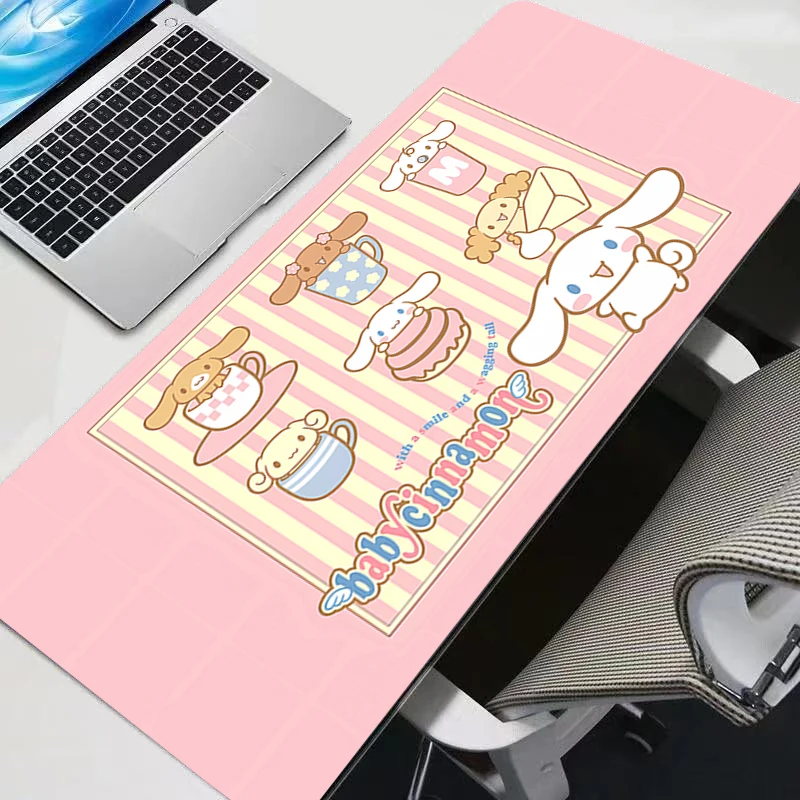 Mouse Pad Cinnamoroll For Best Gift eSports Larger Speed Mini Pc Computer Keyboard Desk Mat Laptop Gaming Accessories Mousepad
