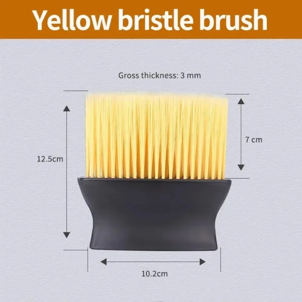 Compact Car Dust Sweeping Brush - Double-Headed for Interior Gaps, Vents & Panels - Soft Bristle Cleaning Tool image 5