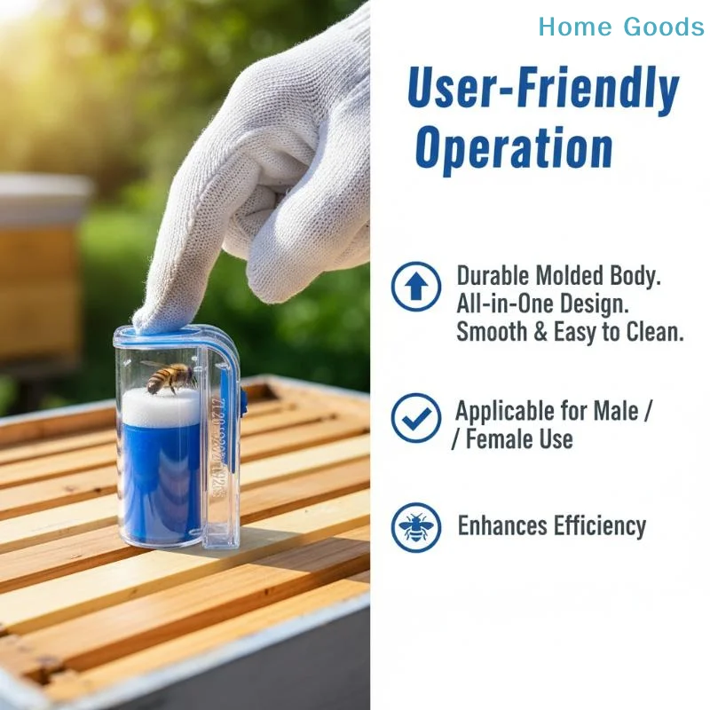 preferredBee Marking Bottle Catcher Tool for Queen Bees with NonToxic Marker Easy Queen Identification Apiculture Gear Kit