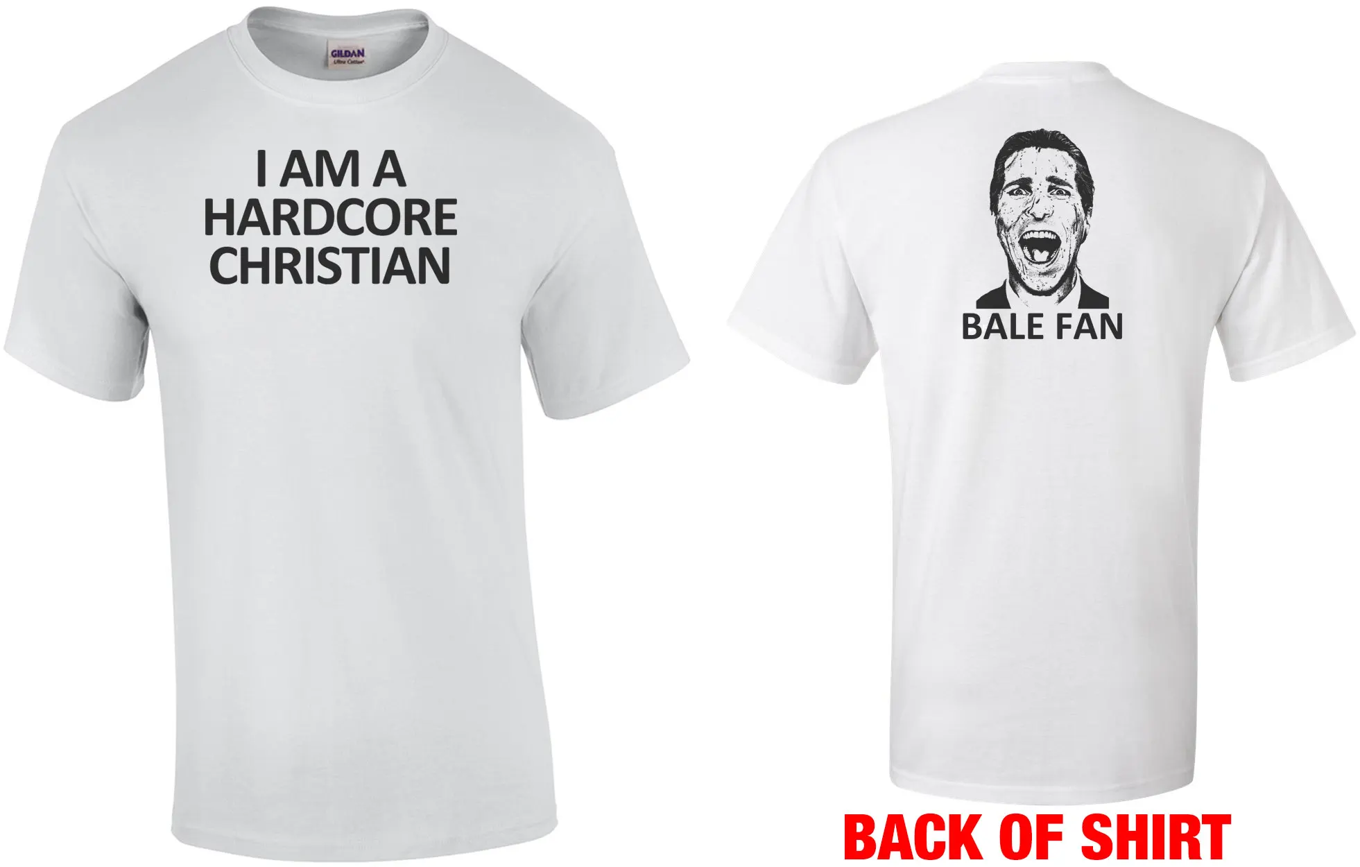 I Am a Hardcore Christian Bale Fan Cool Shirt