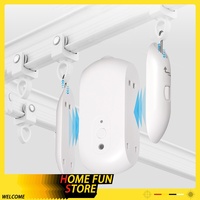MOES Tuya Zigbee Smart Electric Curtain Robot Timing Auto Opener Light Sensor Support Alexa Google App Remote Voice Control Tool