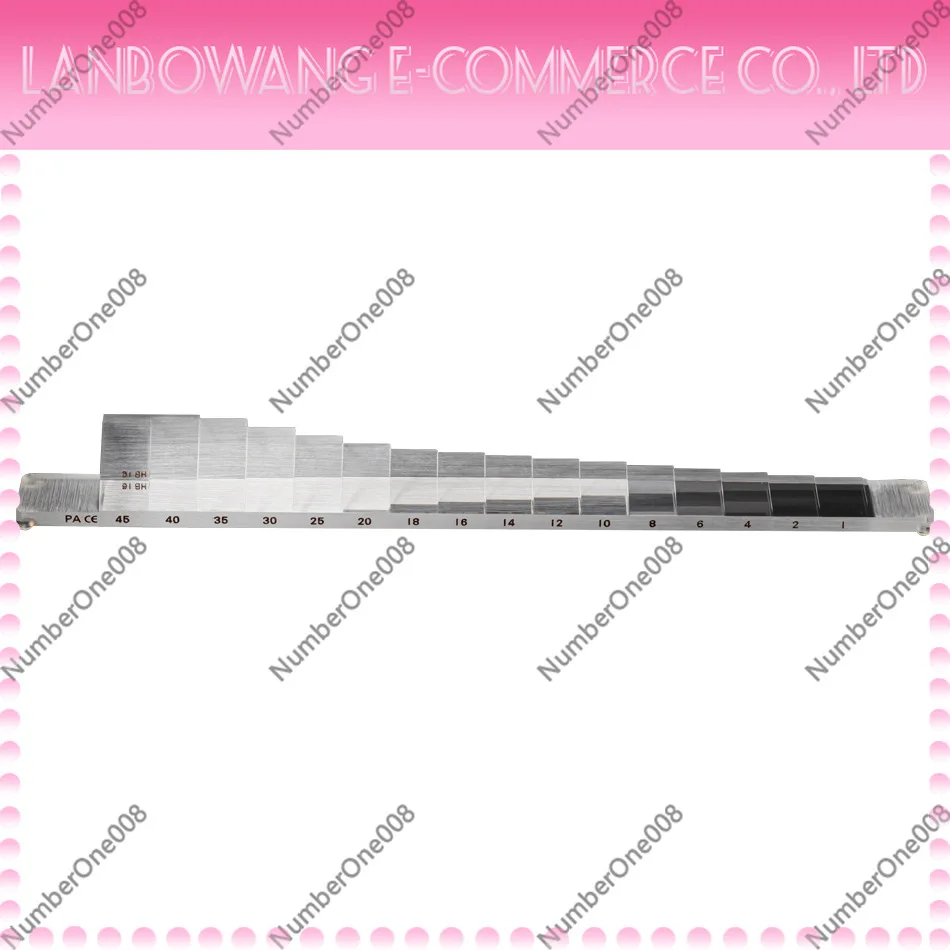 Optical Center Alignment Vision Tool,Ophthalmic Prism Lens Set, Horizontal Vertical Bar Prism for Strabismus Phoria Screening