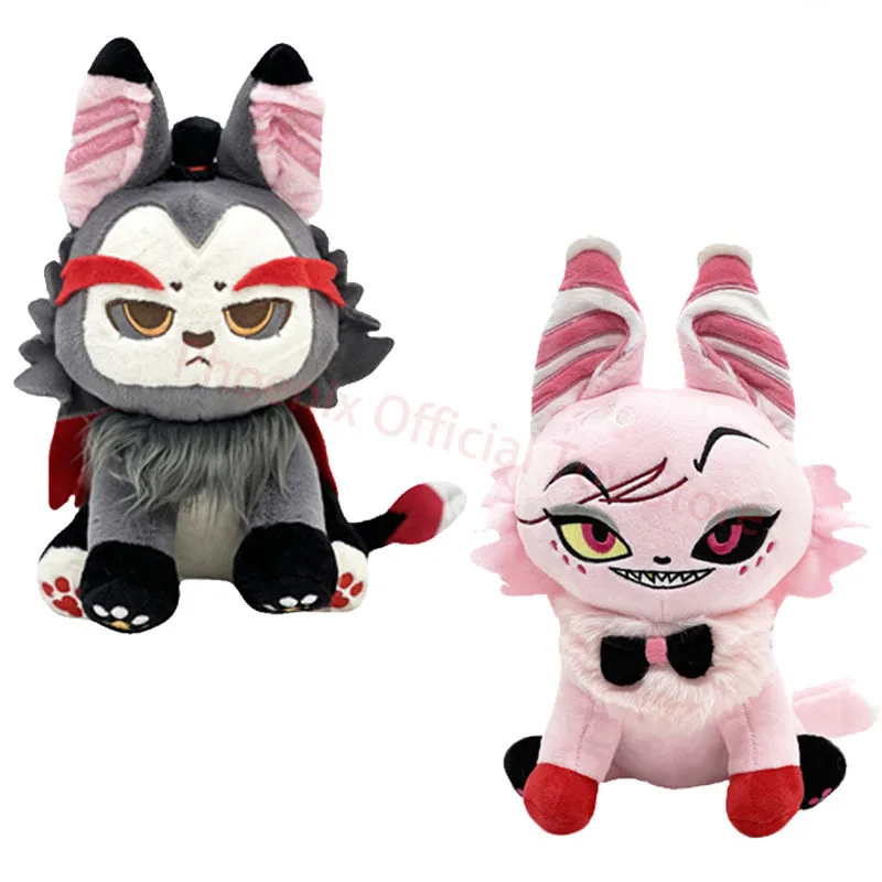 

NEW Hazbin Hotels Plush Toy Cartoon Alastor/Katie Killjoy/Sir Pentious/Charlie Soft Plushie Doll Cute Anime Stuffed Pillow Gift