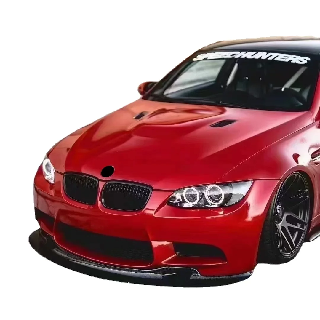 

MRD Carbon front bumper lip For E92 E93 M3 3 Series 2009-2013 carbon fiber one piece design 3 styles