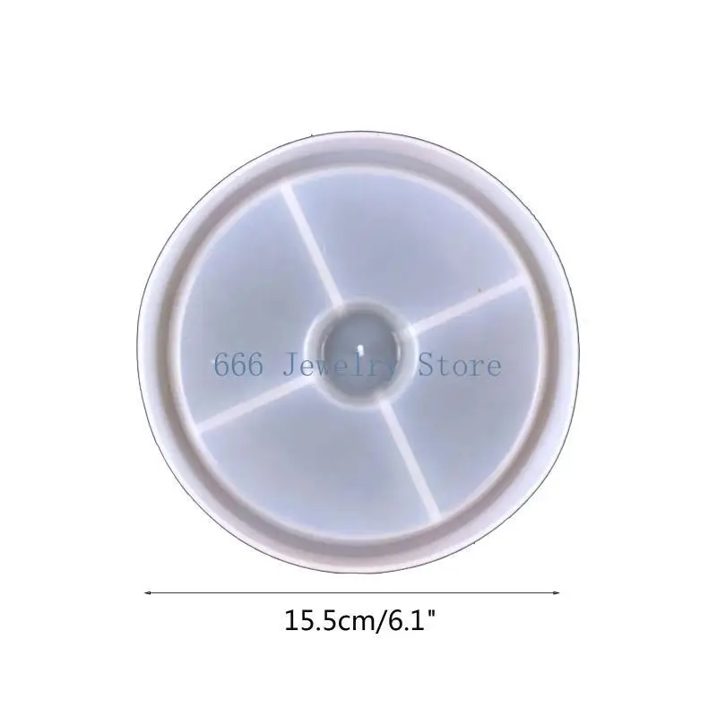 f2td الأزرق الايبوكسي صب قالب البخور لوحة القالب السيليكون الحلي المنزل DIY