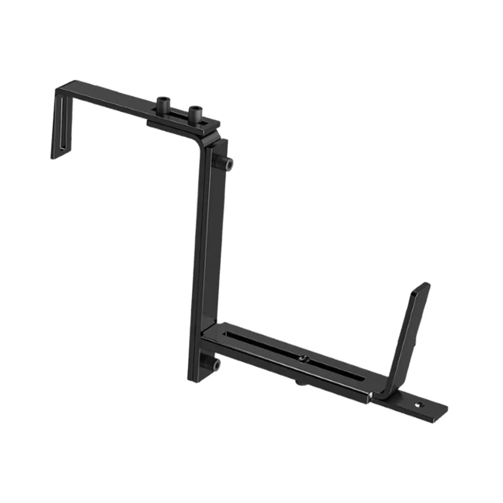 Adjustable Planter Box Bracket Plant Container Accessories Flowerpots Hanger Hook for Railing Outdoor Fence Pergola Balcony