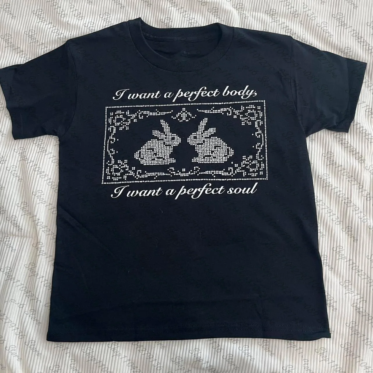 Punk Letter Printing Tees Tops Street Punk Women Clothing Grunge E-Girl Printing Slim Trashy Tees Tops Summer Y2k Style T-shirts