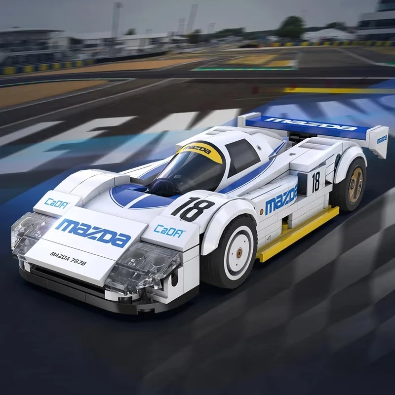 

Cada MOC Technical Model 787B Building Blocks Bricks 242PCS 1:24 Car Vehicles Adults Toys for Children Christmas Gifts