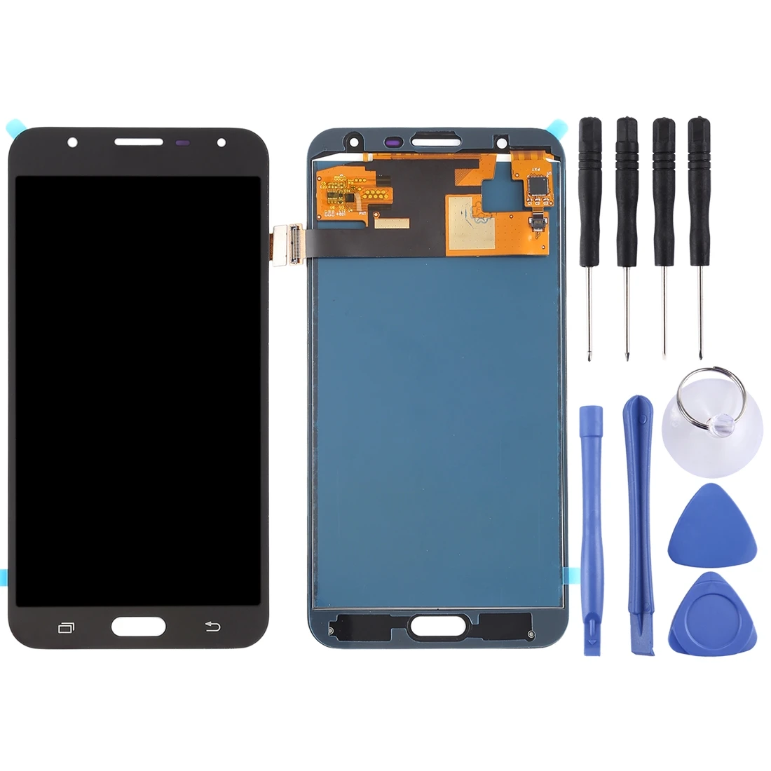 หน้าจอ TFT LCD สําหรับ Galaxy J7 Neo, J701F/DS, J701M พร้อม Digitizer Full Assembly