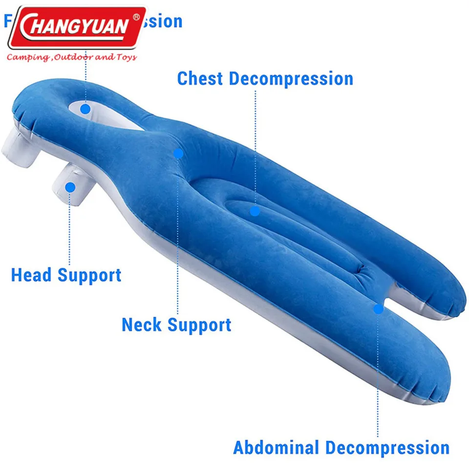 Multifunctional Face Down Sleeping Pillow Inflatable Retinal Detachment Patient Sleep Retinal Lying Cushion