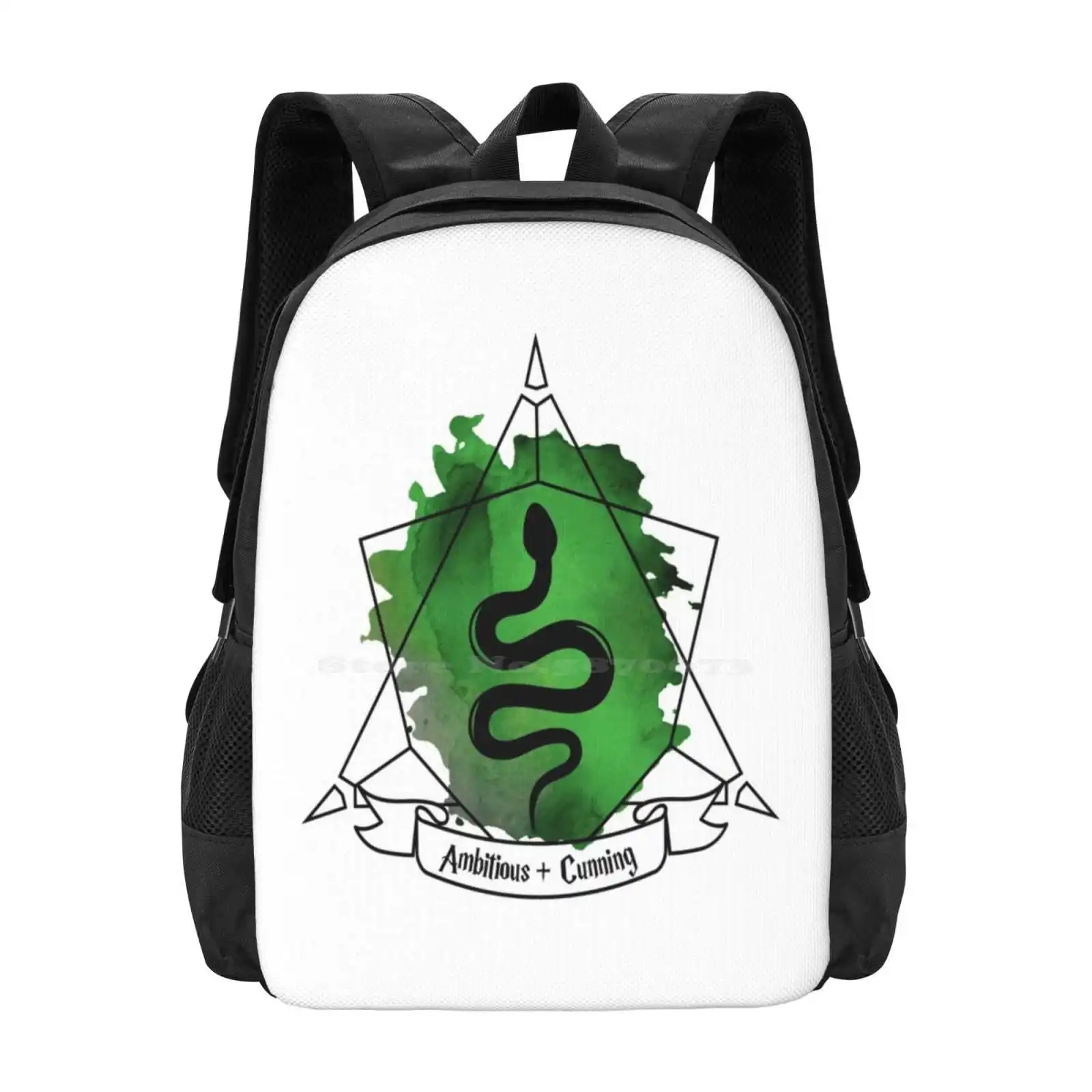 Snake Serpent Emblem Ambitious Cunning Sticker Phone Case Hot Sale Backpack Fashion Bags Dumbledore Snape Voldemort