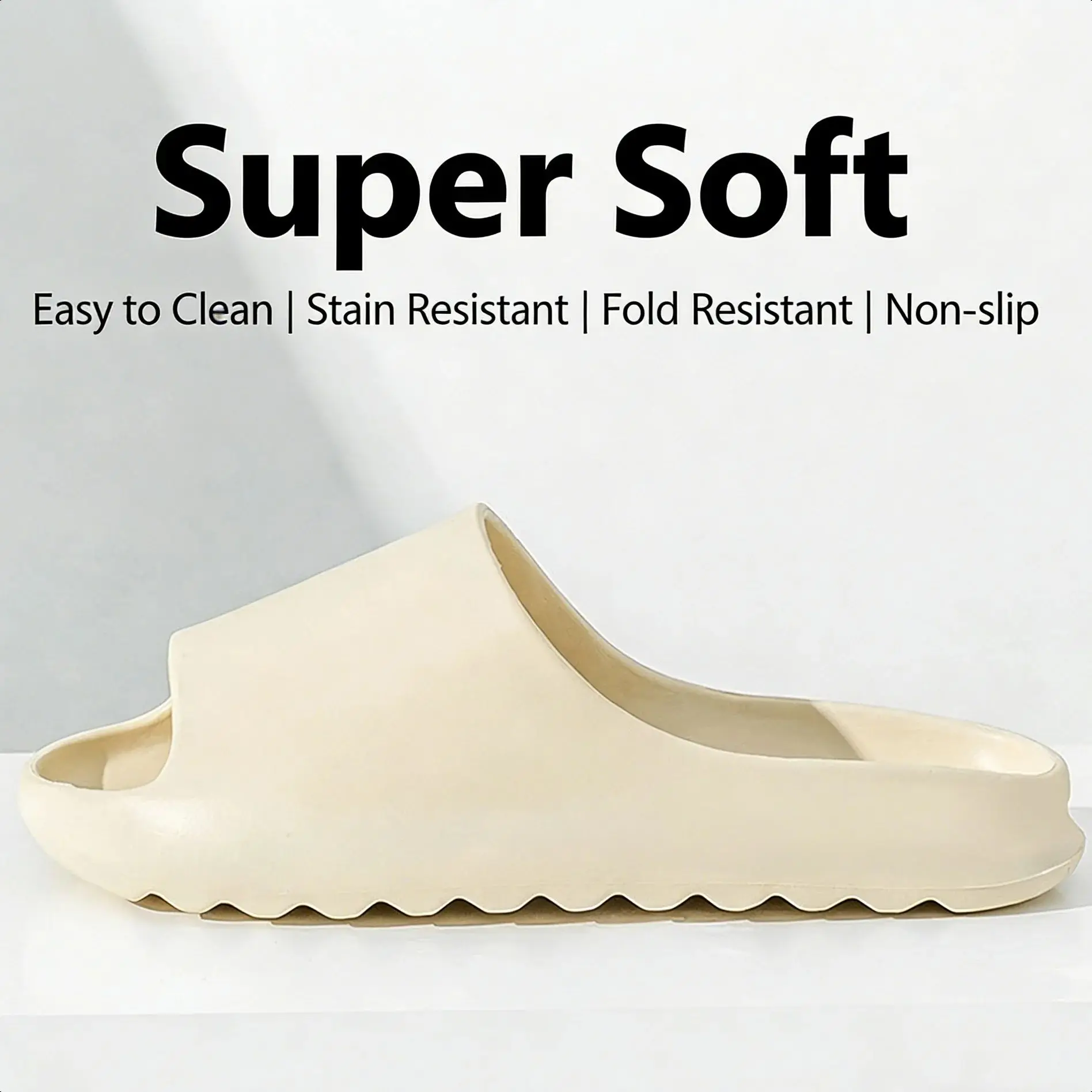 

"New EVA Coconut Slippers: Thick-Soled & Soft, Unisex (Adults/Kids), Trendy Outdoor/Cozy Indoor, Anti-Slip, Wear-Resistant, Easy