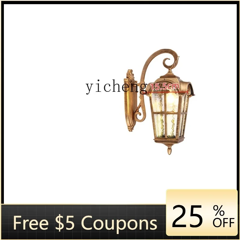 

ZZTqh Outdoor Garden outside Wall Decoration Domestic Courtyard Outdoor Villa Waterproof Balcony Decoration