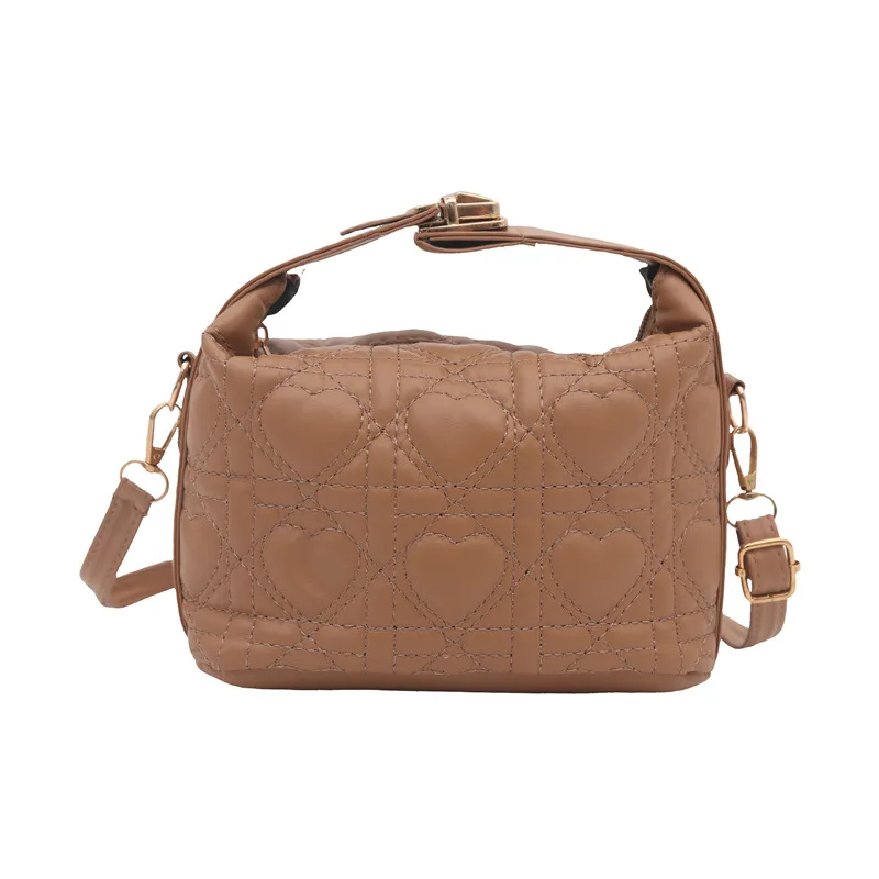 حقيبة Luxe Niche ذات المقبض العلوي، محفظة كروس أنيقة، حقيبة نسائية بسيطة من اليوم إلى الليل، حقيبة حبال مزخرفة، كتف متعدد الاستخدامات #5