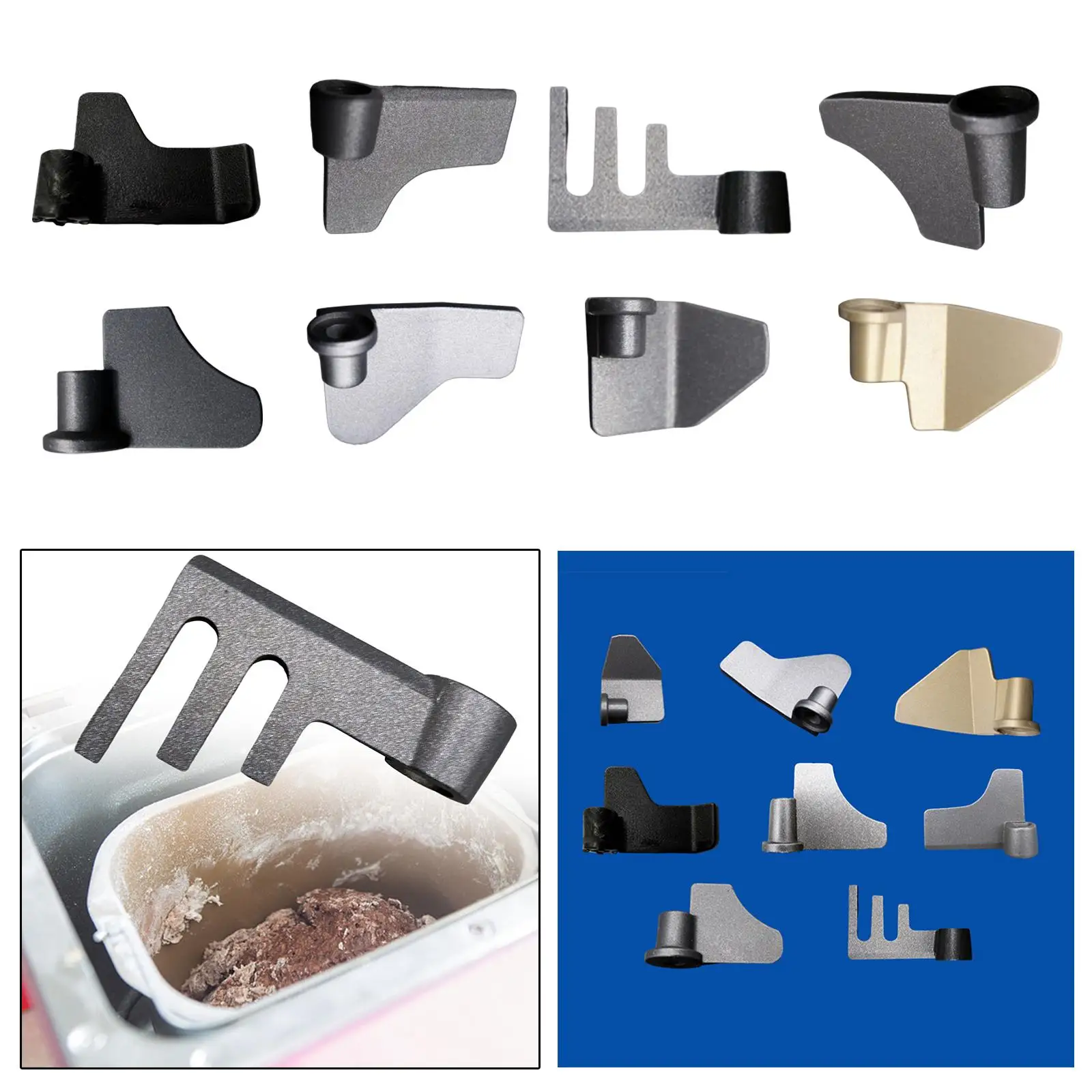 Bread Maker Machine Paddle Universal Bread Maker Blade Nonstick Bread Maker Parts Kneading Blade Paddle for Bread Maker Kneading