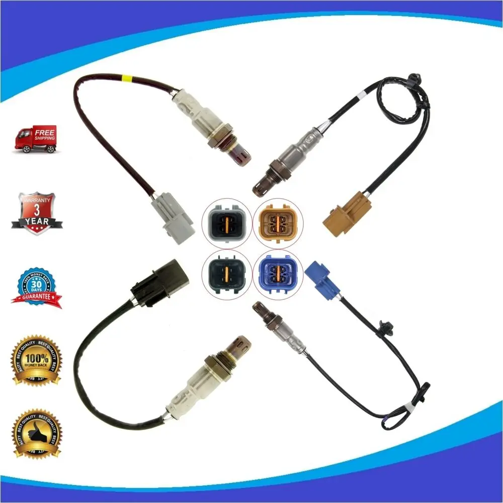 

4pcs Oxygen O2 Sensor For 2014 2015 2016 Kia Cadenza 3.3L V6 Upstream+Downstream