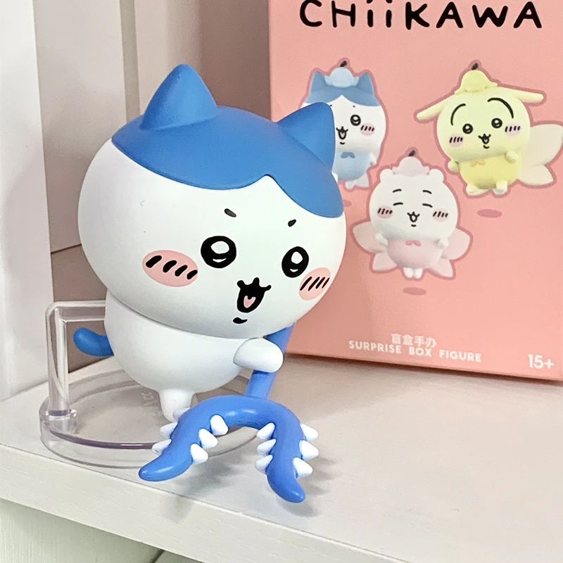 Chiikawa série bon partenaire boîte aveugle poupée jouet à la mode figure ornement de bureau Anime dessin animé périphérique usagi hachiware chiikawa