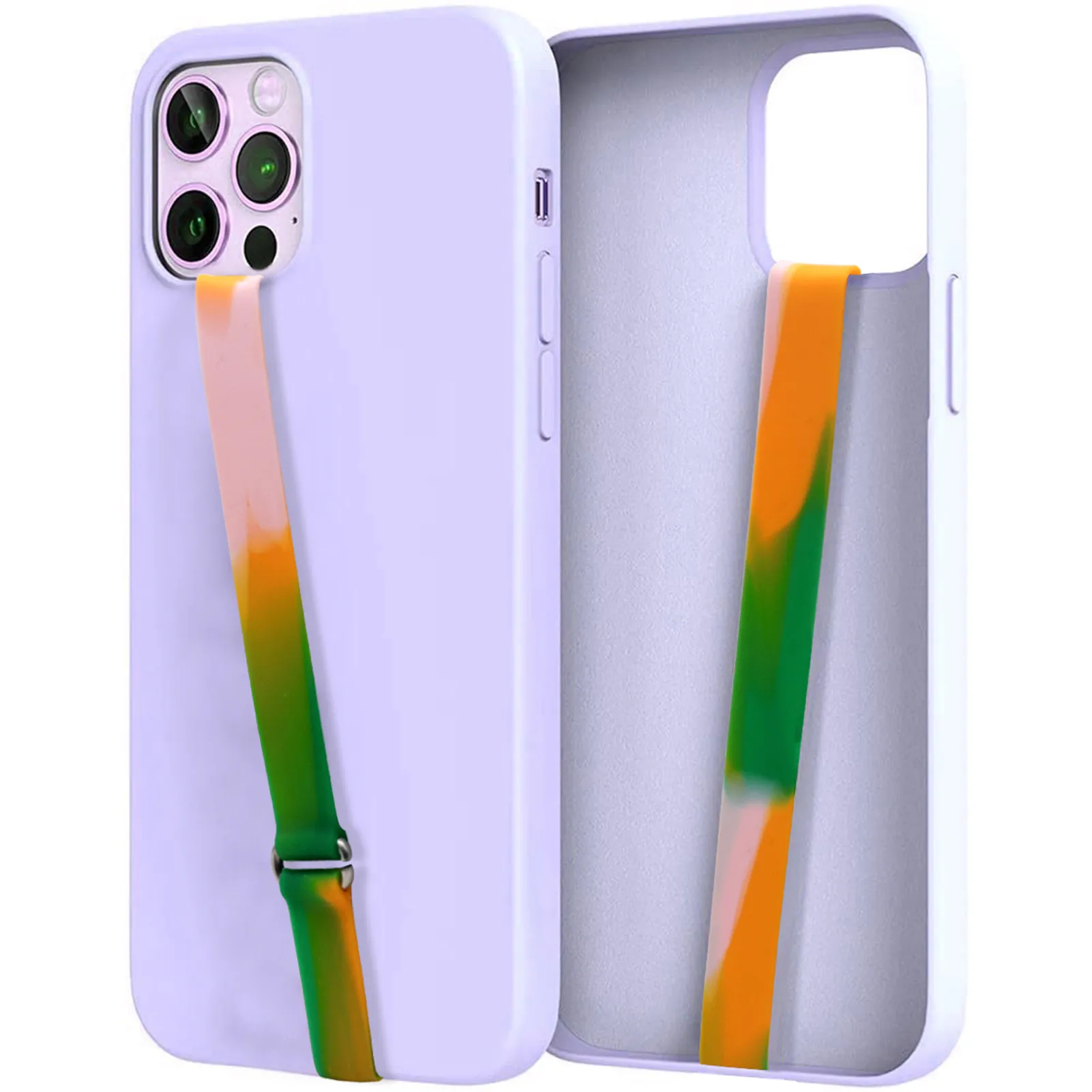 3Pcs สายคล้องเชือกซิลิโคน Grip Loop Soft สายรัดข้อมือผู้ถือยืด Slim Kickstand สำหรับ Samsung สำหรับ IPhone