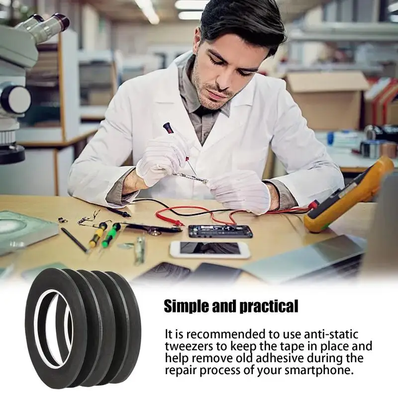 شريط لاصق على الوجهين ، إصلاح شاشة الهاتف الخلوي ، شاشة تعمل باللمس LCD ، 5 ،