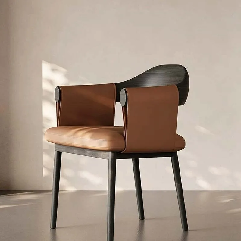 

Aesthetic Luxury Dining Chairs Designer Modern Kitchen Accent Dining Chairs Vanity Conference Cadeiras De Jantar Furniture Home