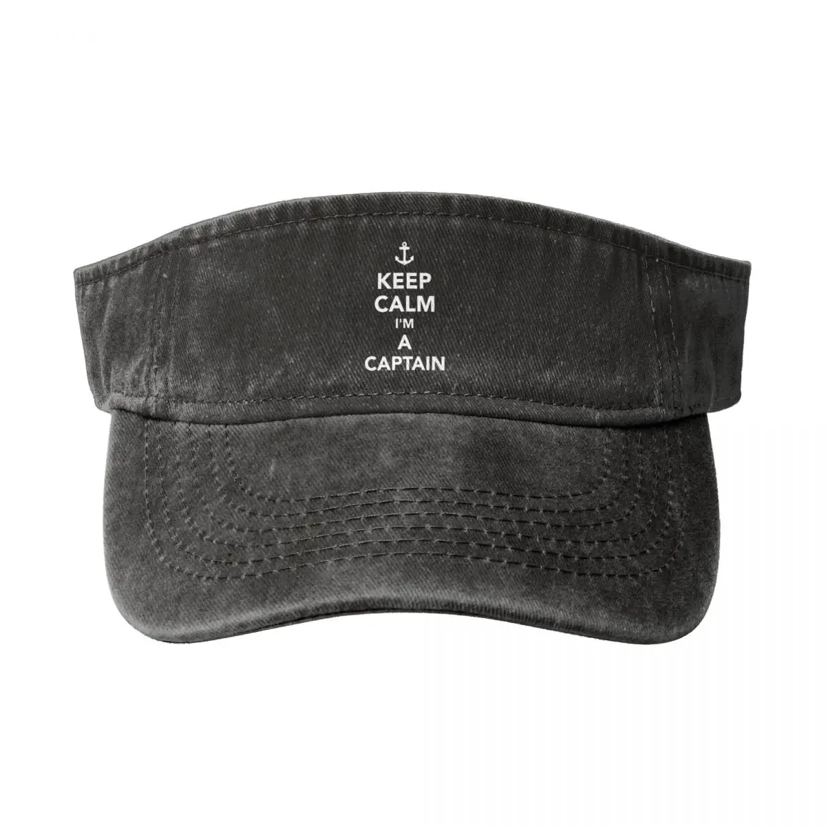 Keep Calm Im A Captain Empty Top Baseball Sun Cap Summer Adjustable Baseball Cap
