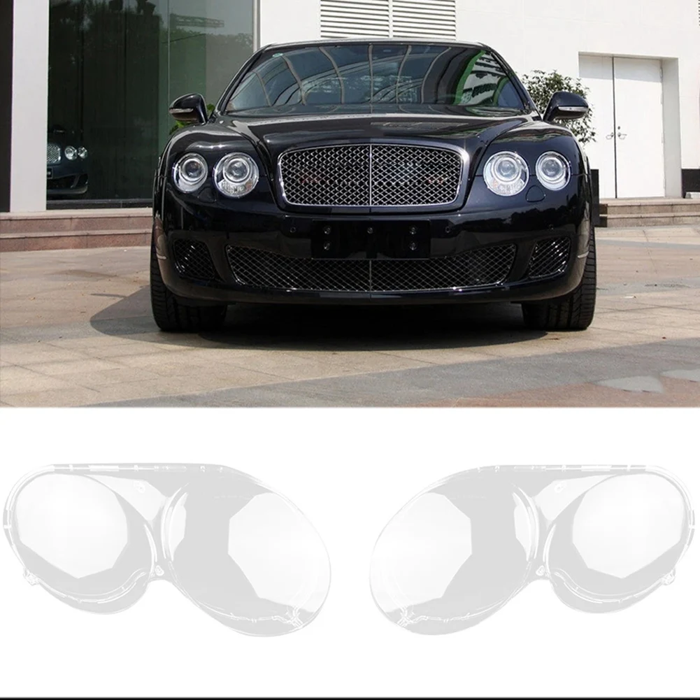 Auto Scheinwerfer abdeckung Scheinwerfer gehäuse Scheinwerfer transparente Abdeckung für Bentley Continental GT Flying Sporn 05-17 Zubehör