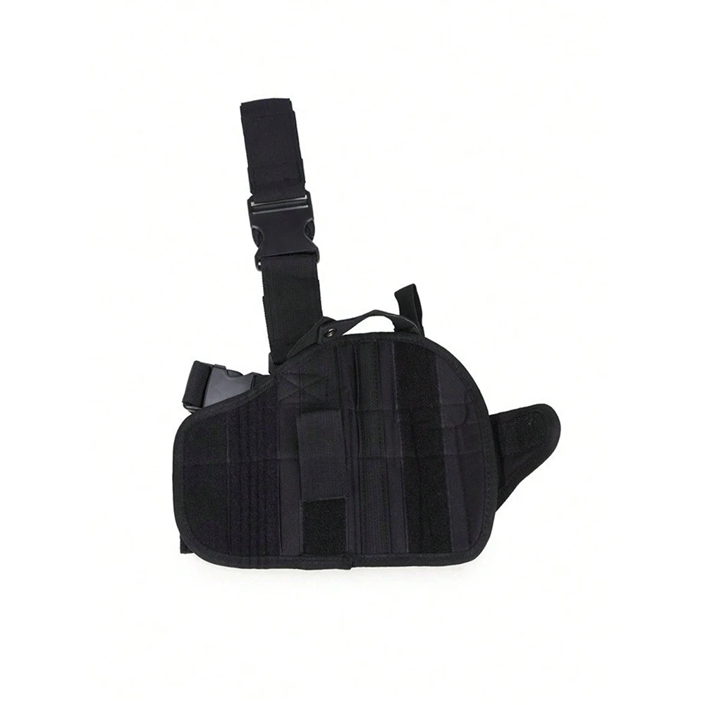 Universal Drop Leg Holster Thigh Platform Tactical MOLLE Gun Holster for Hunting Paintball Panel with Adjustable Molle Straps