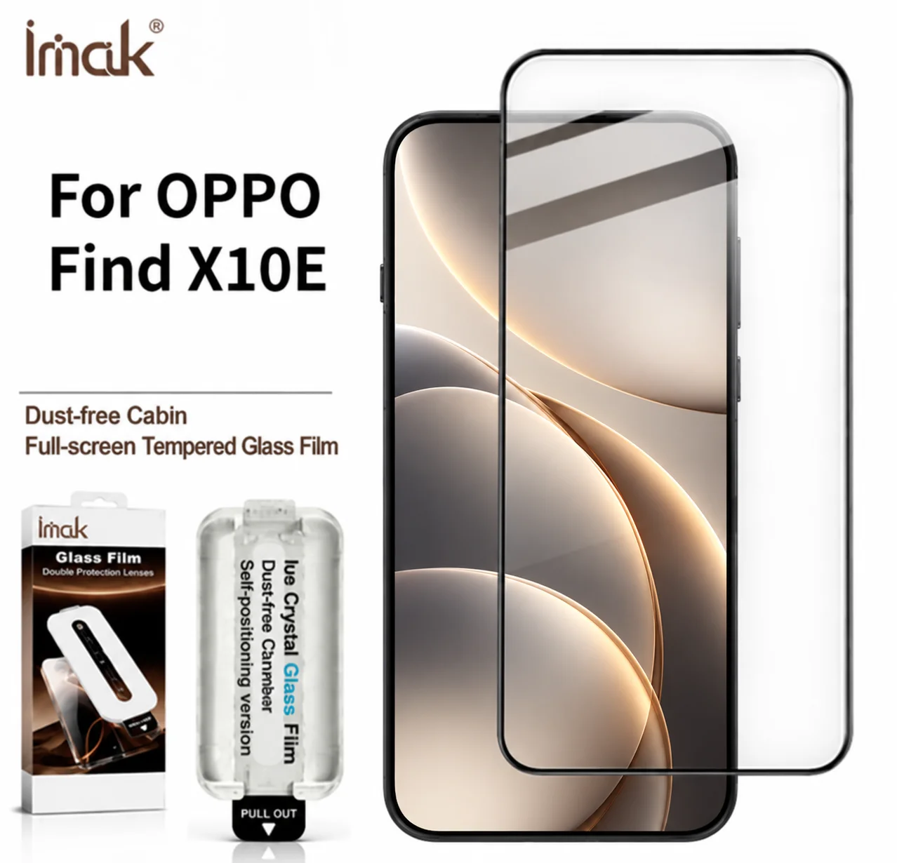 Tempered Glass For OPPO Find X10E 5G Support Fingerprint Protector Film Oleophobic Coating FM0006