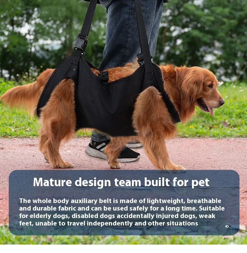 

2024 New Dog Assist Belt Elderly Dogs, Disabled Dogs, Rehabilitation Exercises, Upstairs Vest Belts