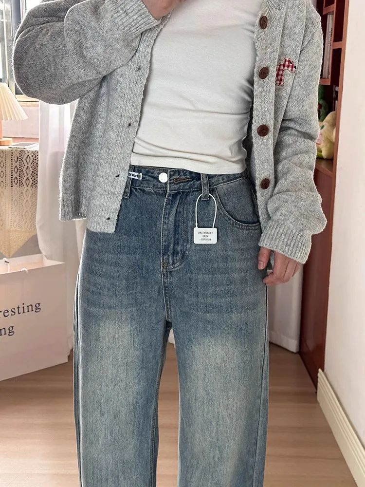 بنطال ذو قصة أرجل واسعة خمر المرأة الخريف الساتان متوهج الزنانير نادي أنيق على شكل ديكور مصممة مساء ملابس الحفلات بنطلون بسيط #6