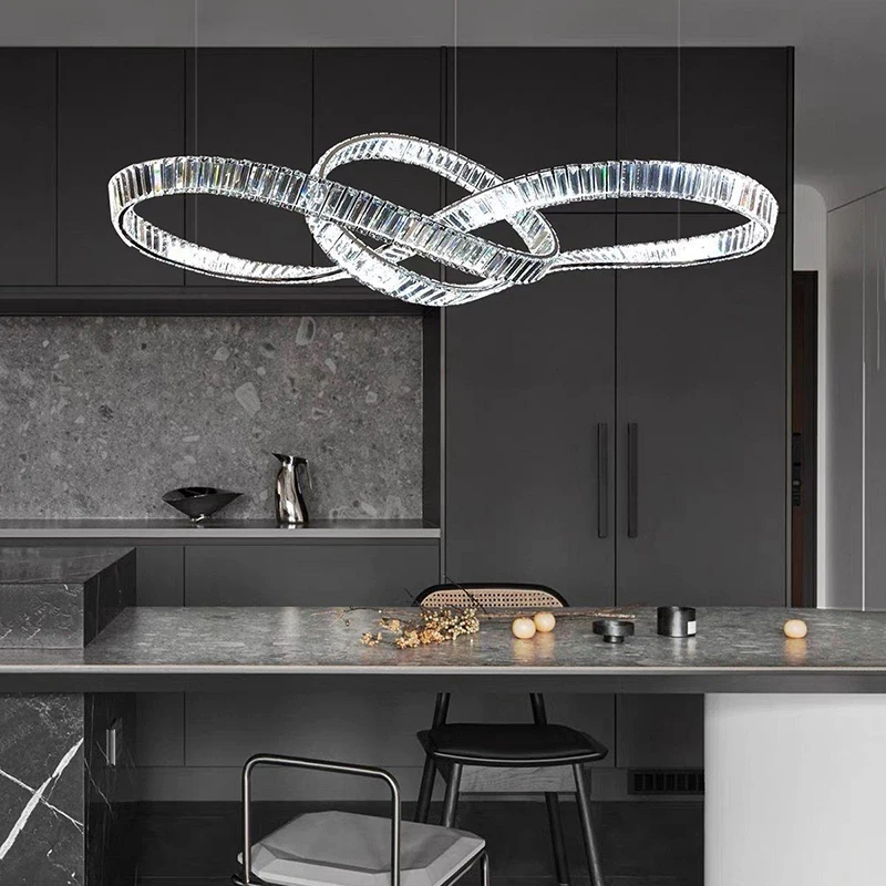 

Современные люстры для украшения дома, роскошные хрустальные люстры для гостиной, столовой и потолочного освещения, внутренний lig