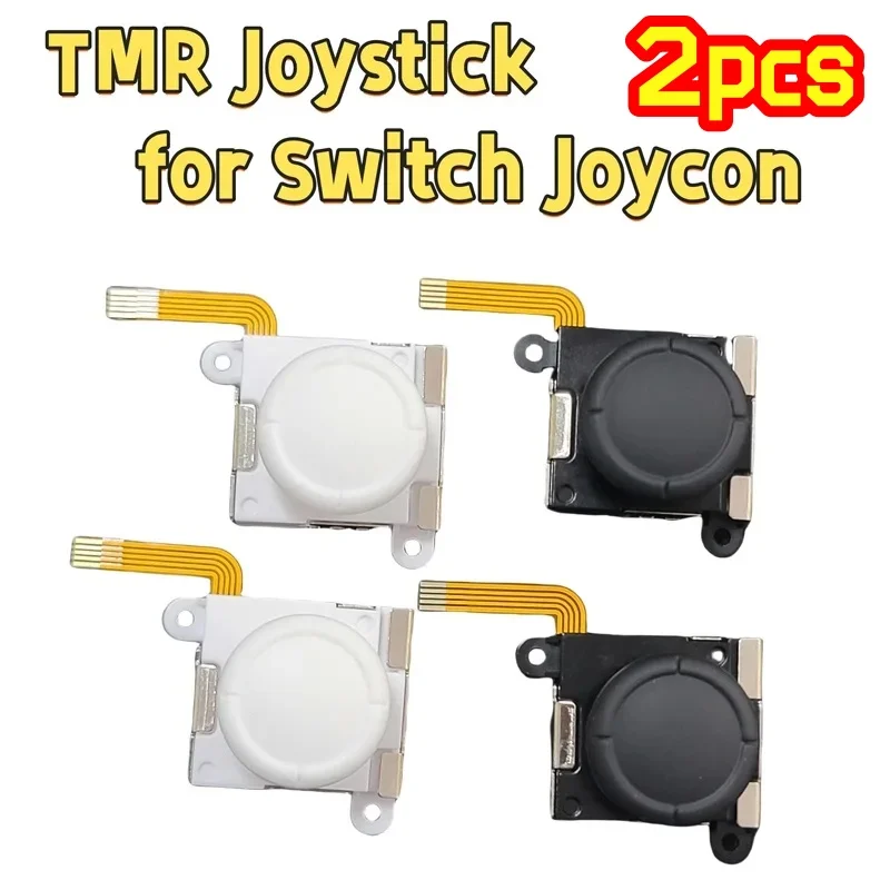 

2pcs Hall Effect Joystick for Switch Joy-con TMR Magnetic Sensor Joystick Replacement Upgraded Analog Stick for Switch OLED