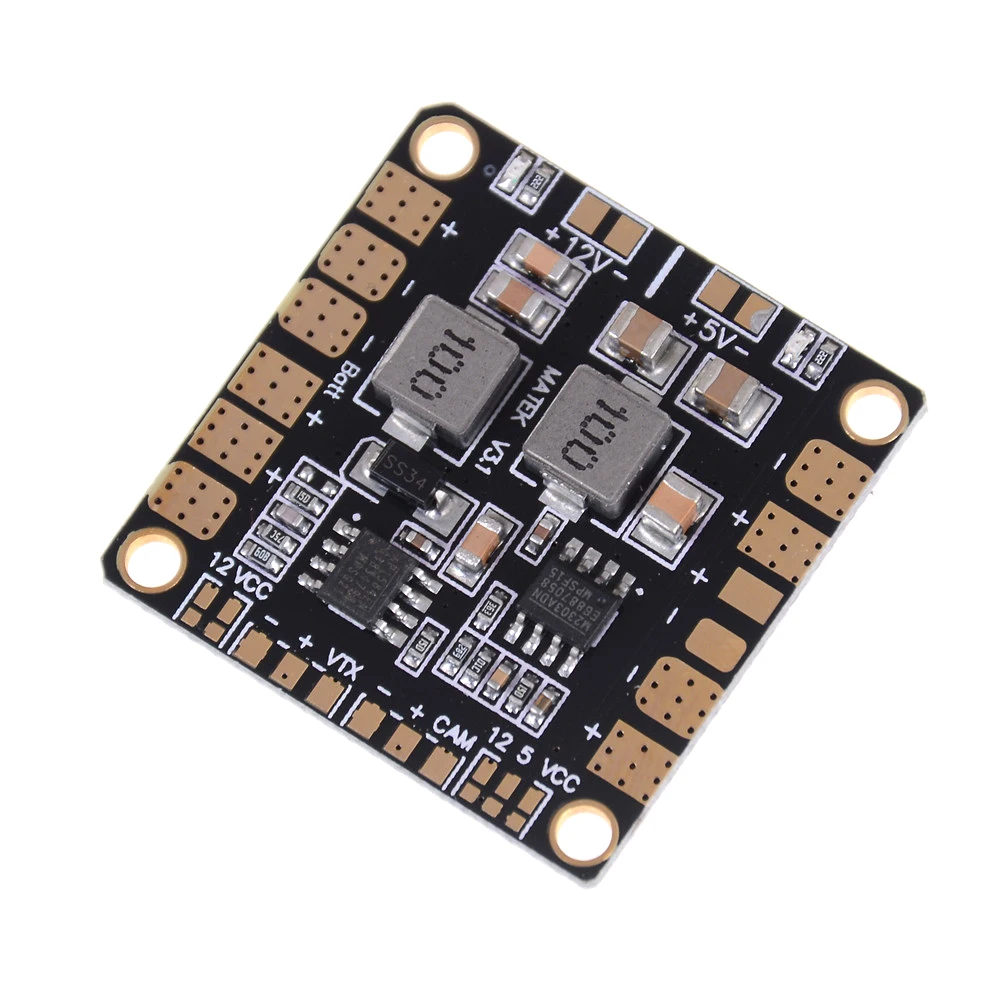 Quadcopter Power Hub Power Distribution Board PDB with BEC 5V & 12V for FPV