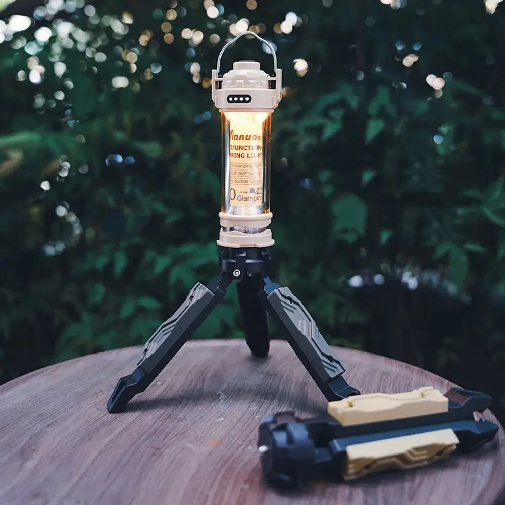Tactical Wind Tripod Desktop Outdoor Camping Mobile Phone Live Broadcast Micro-single Camera Stabilizer Camping Light Bracket