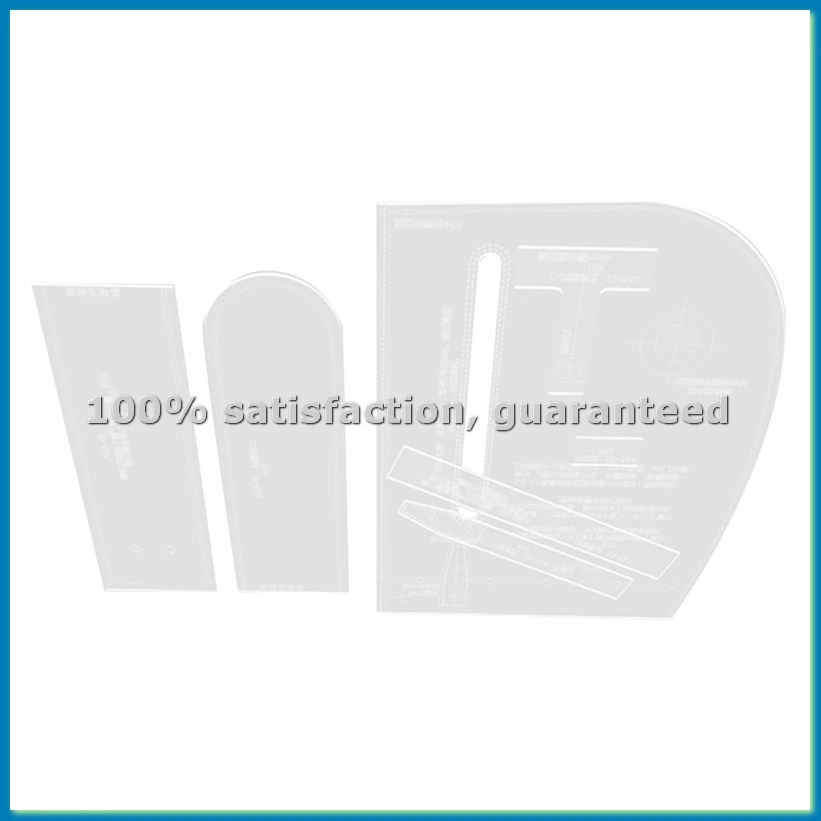 Sling Bag Acrylic Template,Leather Pattern Acrylic Leather Templates for Capacity Crossbody Backpack,-42-A10G