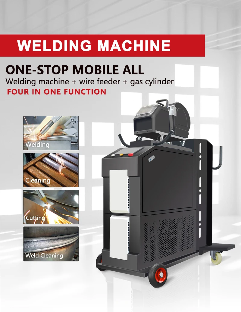 Heavy-Duty 3000W Water-Cooled Fiber Laser Welding Machine for Industrial Manufacturing CNC Handheld Metal Laser Welders