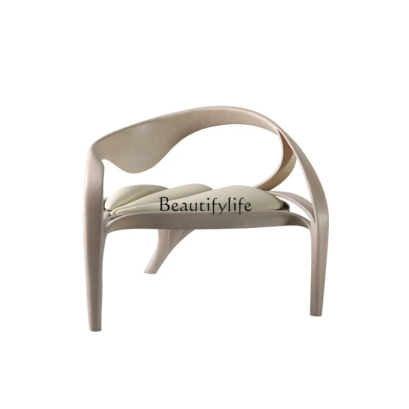 

French single sofa chair high-end art leisure chair reception