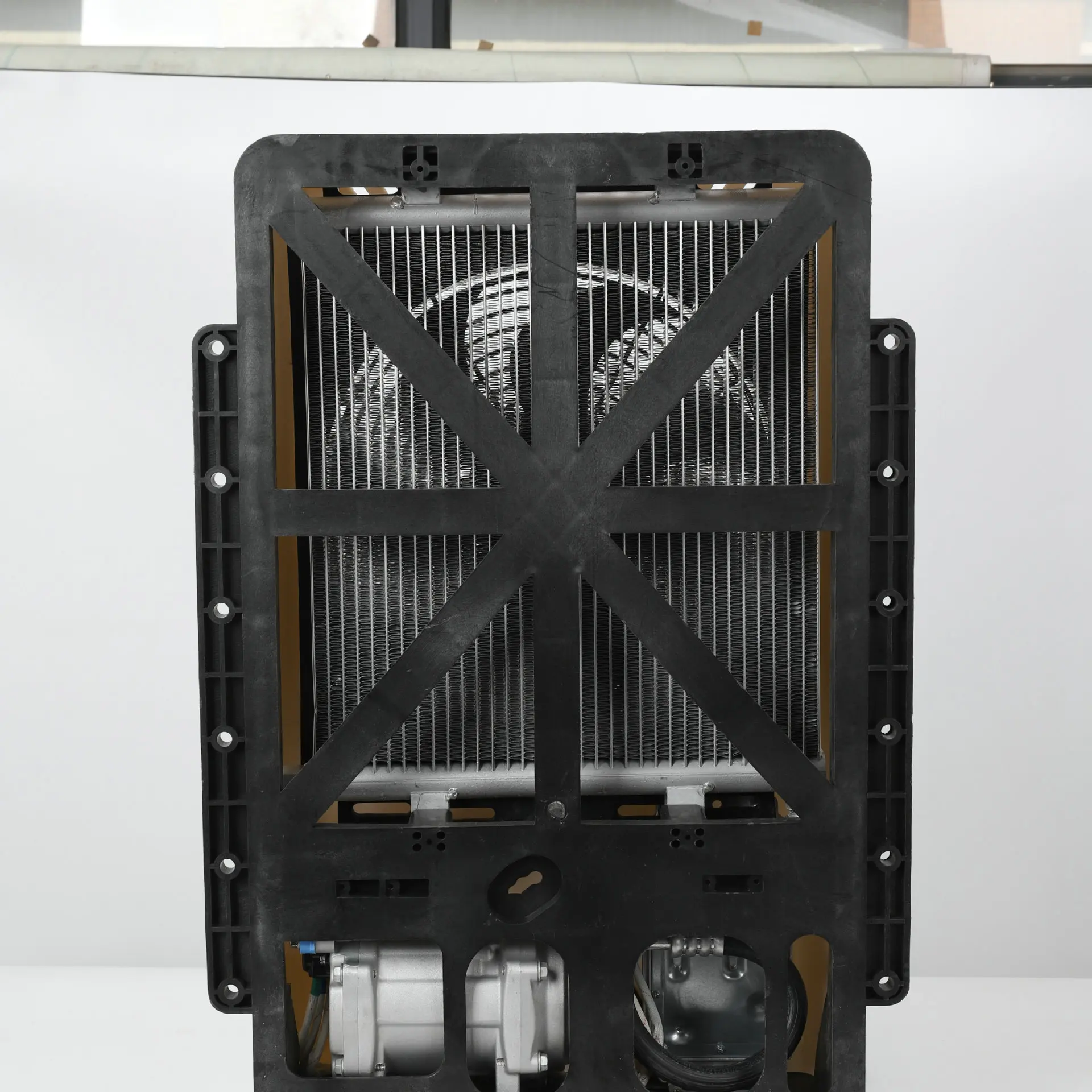 24 فولت جرار كهربائي فان المقصورة برودة التيار المتناوب جديد 12 فولت وقوف السيارات شاحنة مكيف الهواء مع ضاغط #4