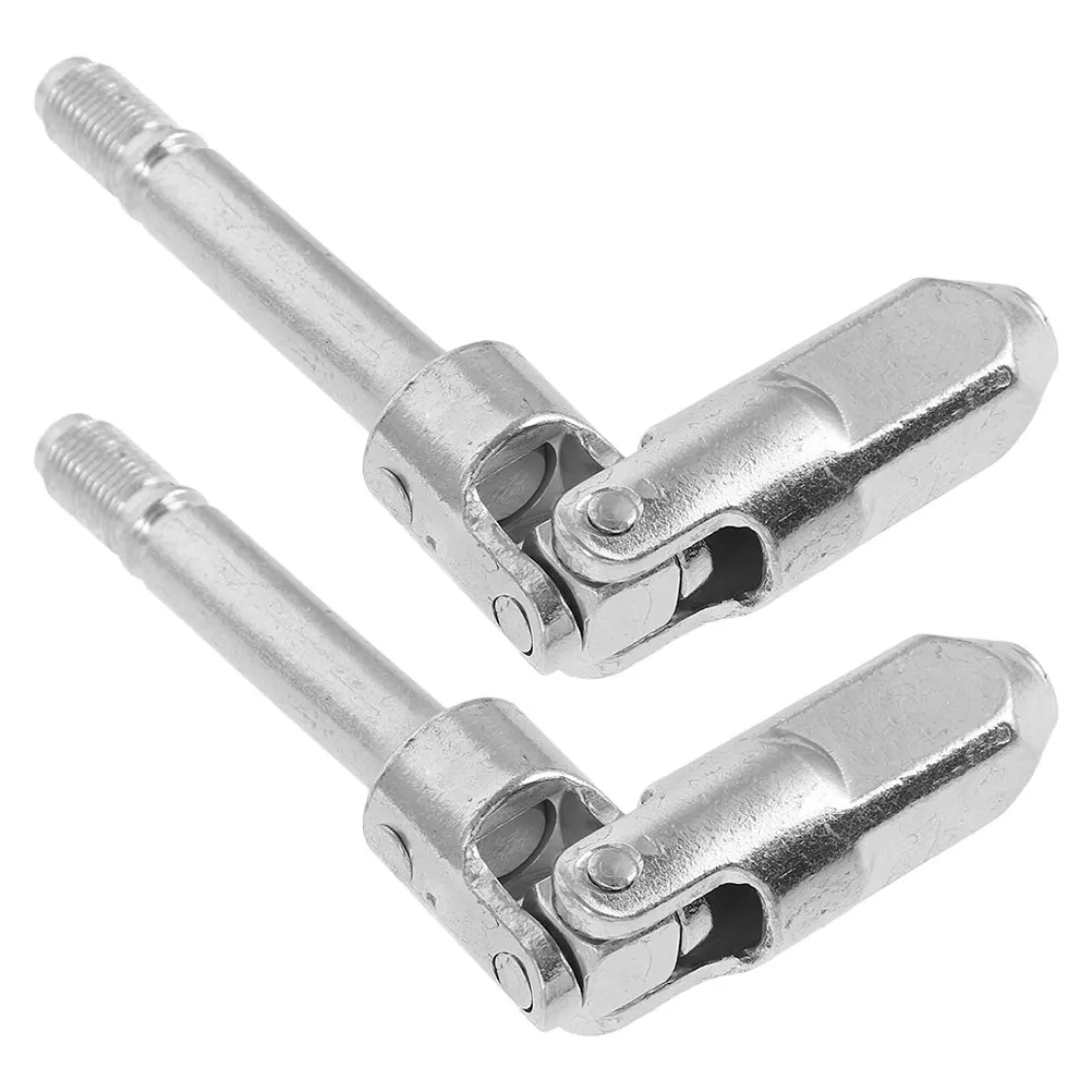 

2Pcs Horizontal Jack Universal Joint Deflate Function Steel Shaft Seal Parts Trailer Jack Accessories Hydraulic