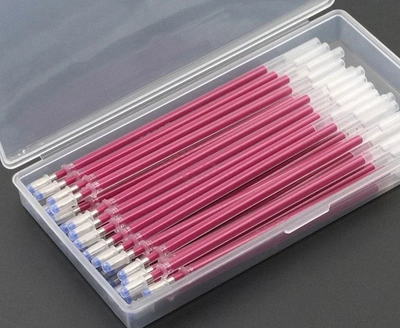 Hochtemperatur-Entfernungsstift-Nachfüllung, hitzeverschwindender Stift für Kleidung, DIY-Lederhandwerk – Detail 8