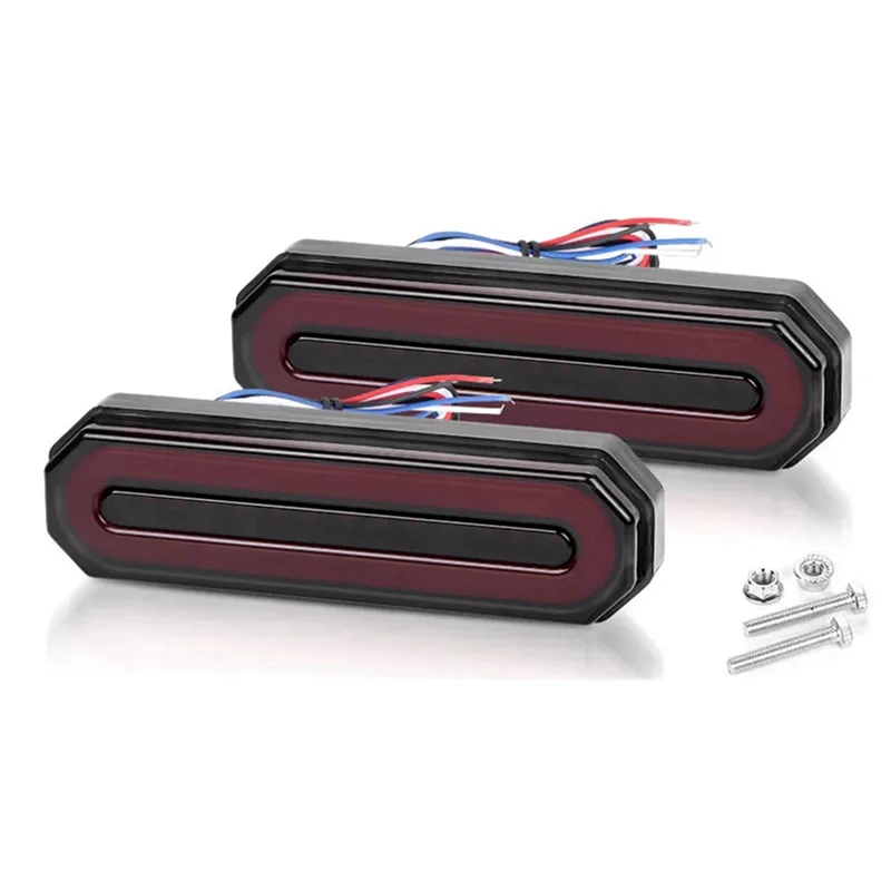 

ABNF! 5-дюймовый светодиодный стоп-сигнал для грузового прицепа, поворот, задние стоп-сигналы, плавные DRL, последовательные сигнальные лампы, задний фонарь для грузового прицепа, автофургона