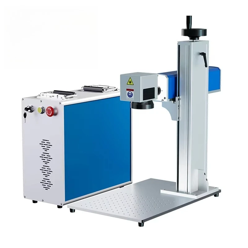 

20 30 50 Watt Fiber Laser Credit Card Making Machine Lazer Engraving Machine For Metal Stone