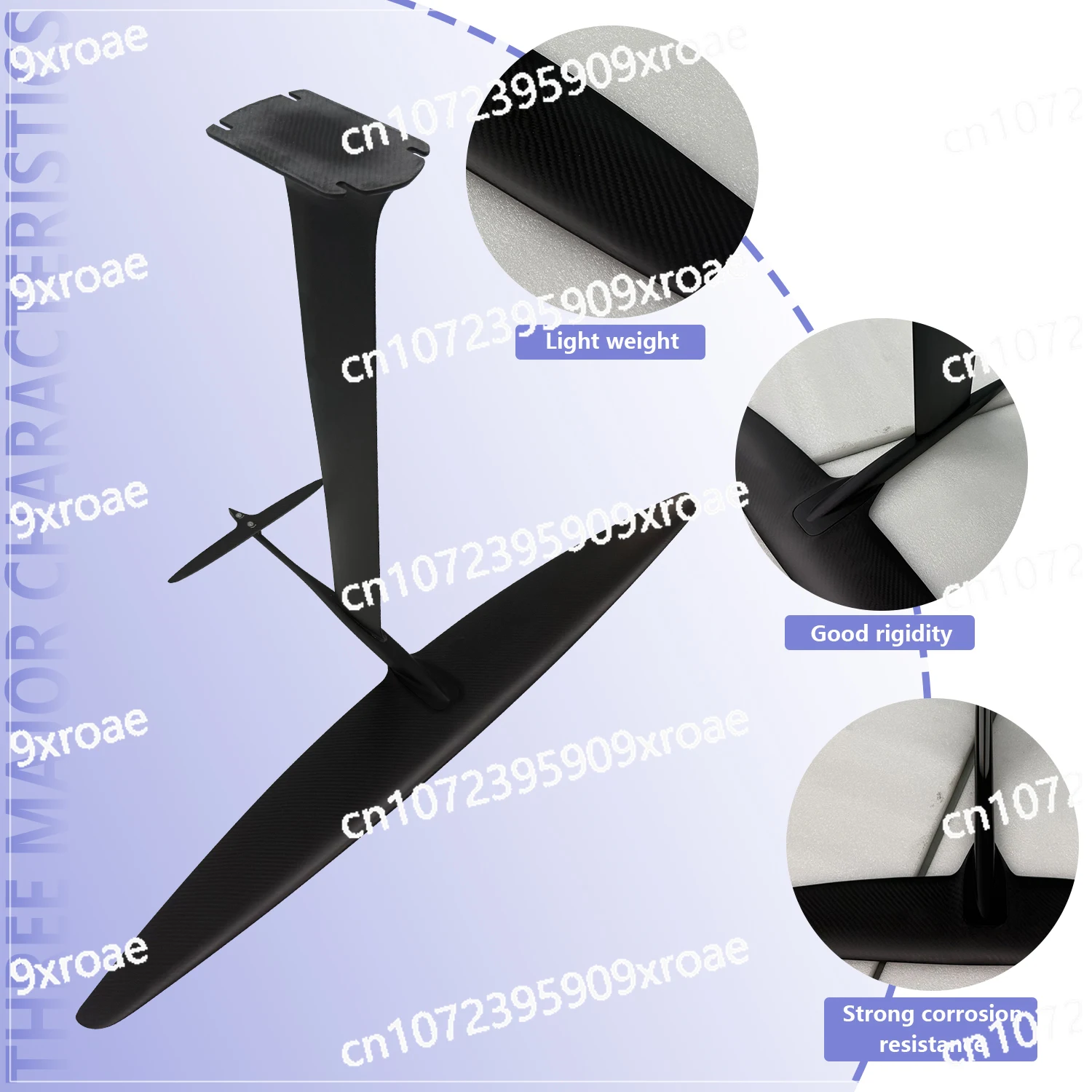 Hydrofoil Factory Axis Foil Series PNG 1300 Carbon HydroFoil Board Front Wing Foil Sup Surfing