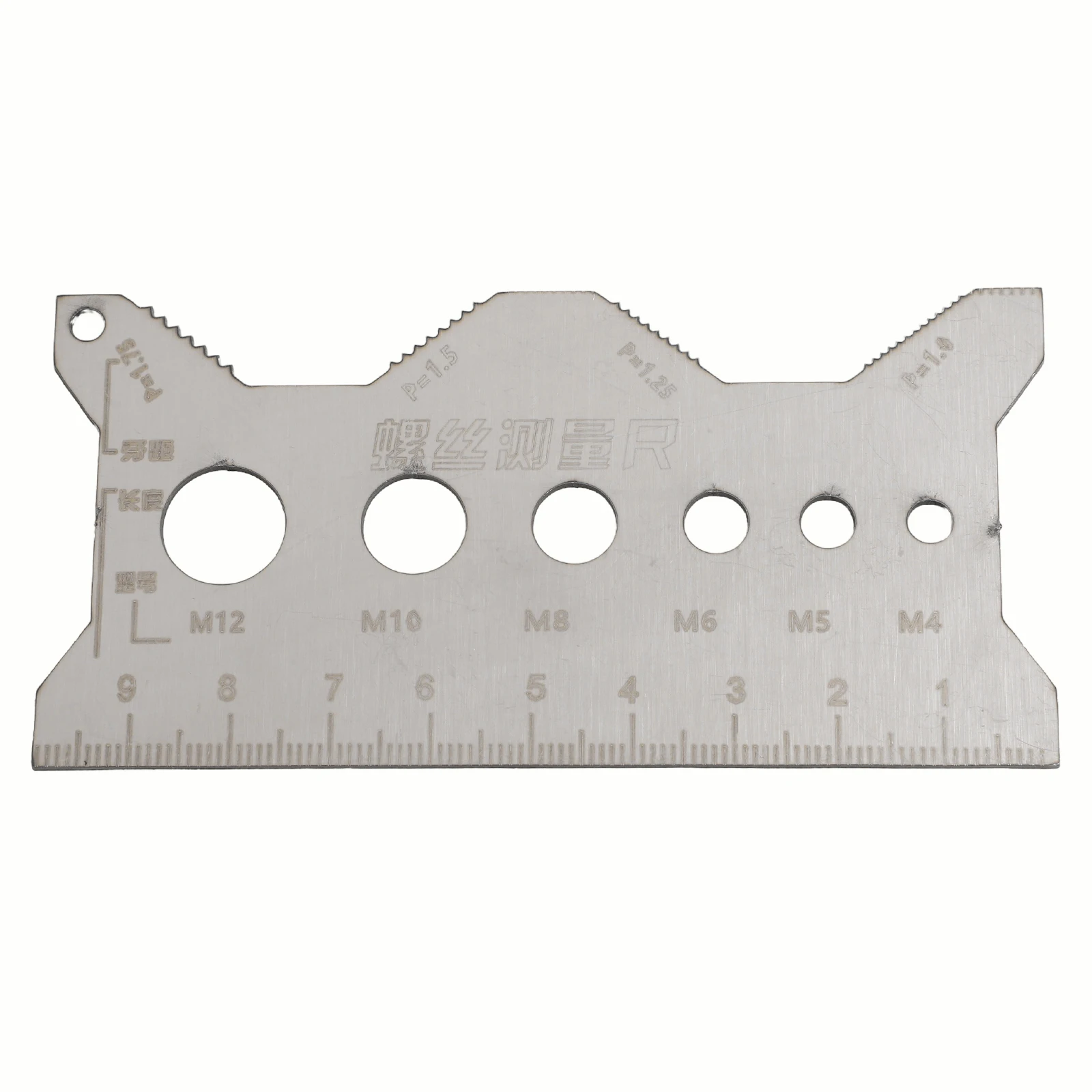 

Инструмент для идентификации диаметра резьбы Механический инструмент Измерительный инструмент Механический инструмент для применения Портативный измерительный инструмент