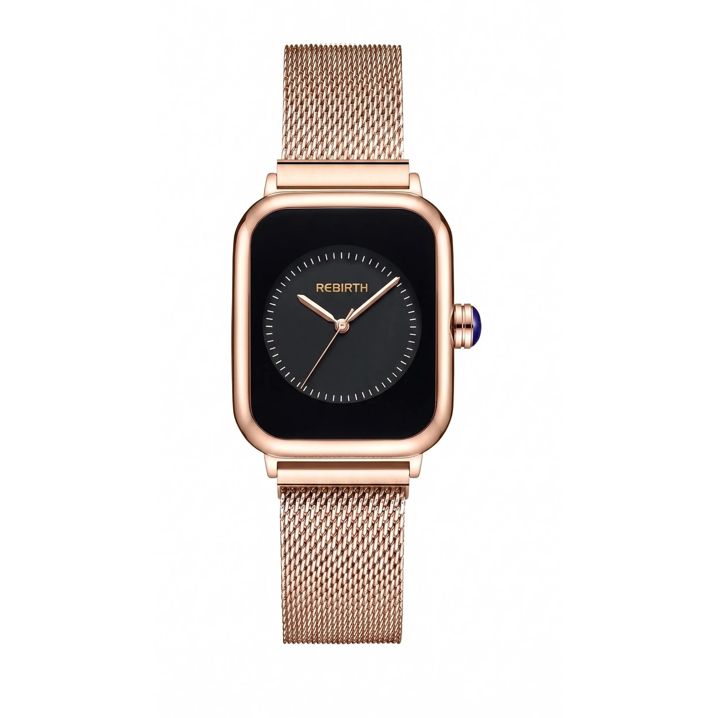 Relógio Feminino Quadrado de L - Luxury Watch Black avaliação e preço