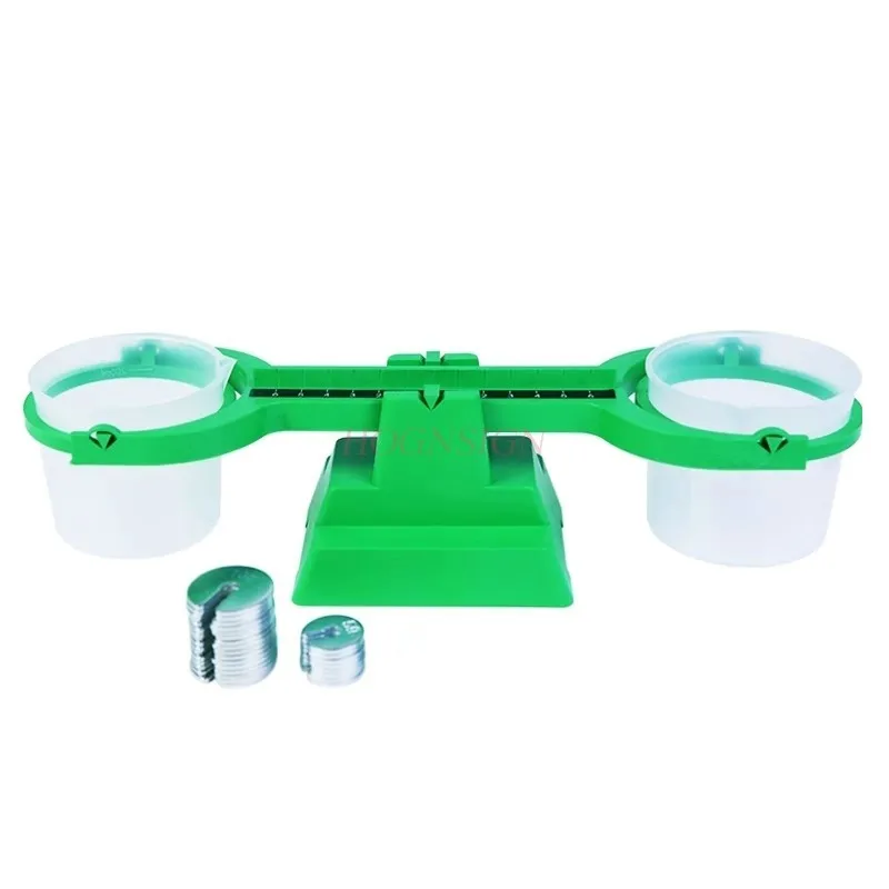 1set Balance Teaching Scale Weighing Scale for Experiment Weighing Scale Toy Weight Scale for Liquids Chemistry