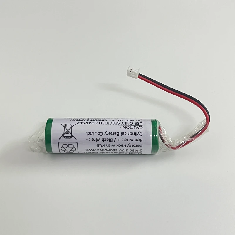 1pce 14430 650mAh 3.7v akumulator litowy wielokrotnego ładowania akcesoria